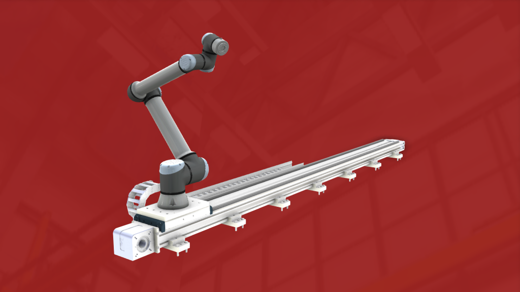 COTRACK Linear track for collaborative robots Pioneer Robotics